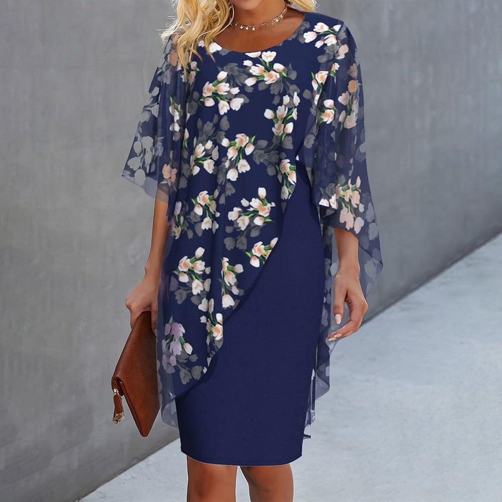 Yolanda™ | Elegant Floral Dress