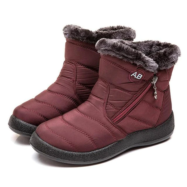 Anti-Slip Fur Lined Waterproof Boots