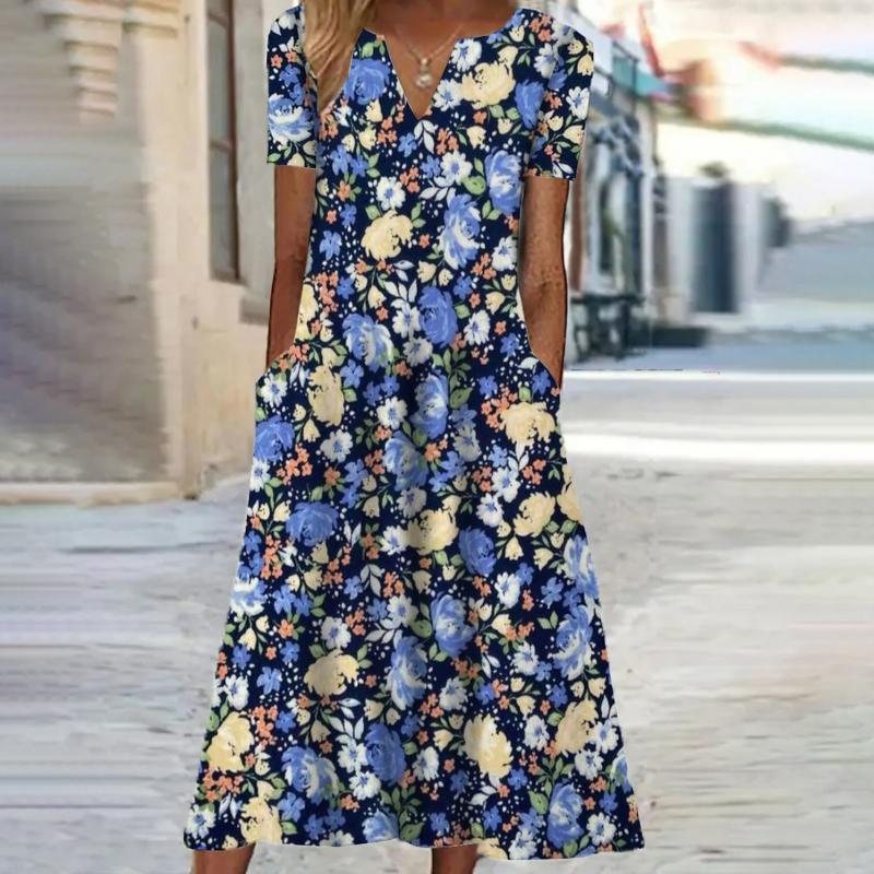 Livia™ | Casual Dress With Floral Print