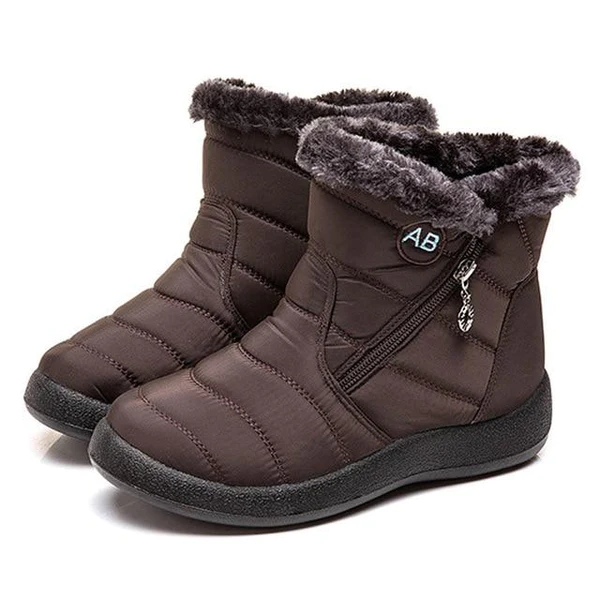 Anti-Slip Fur Lined Waterproof Boots