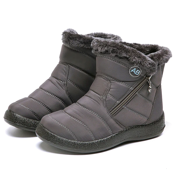 Anti-Slip Fur Lined Waterproof Boots