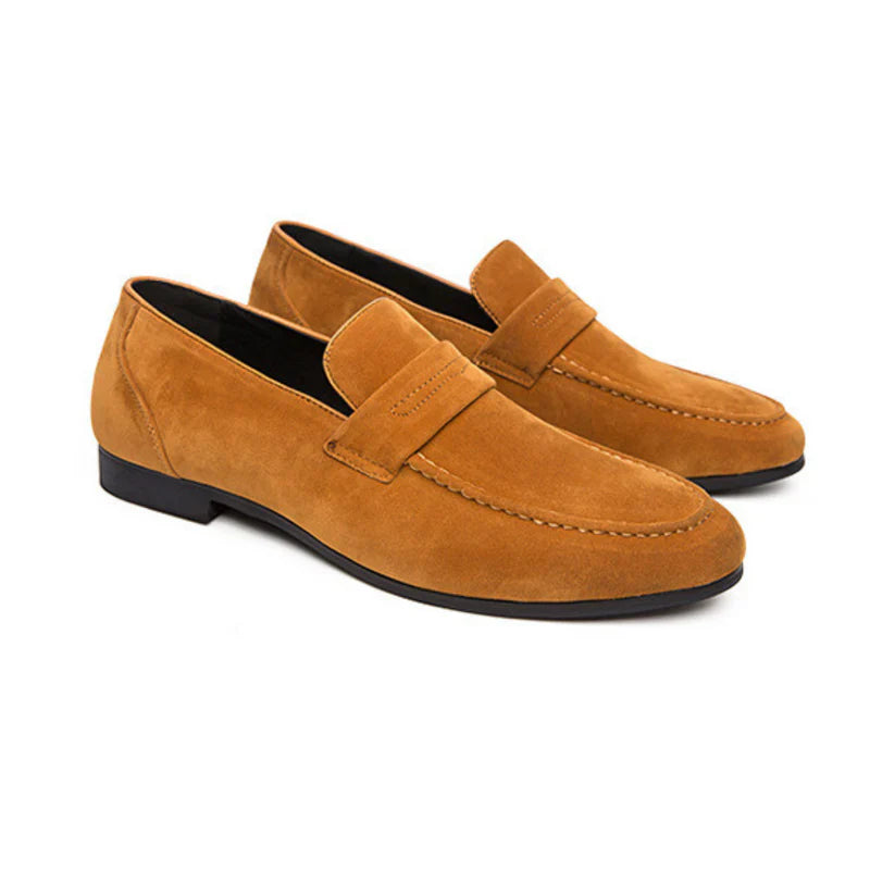 Loafer mit Riemen aus Wildleder „Neumiro“