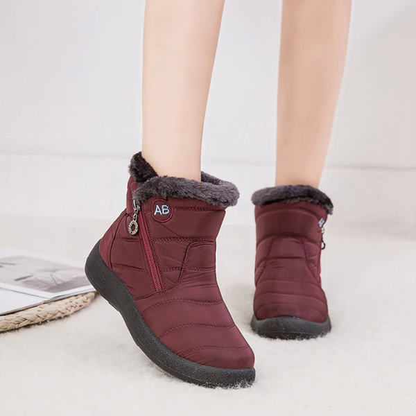 Anti-Slip Fur Lined Waterproof Boots